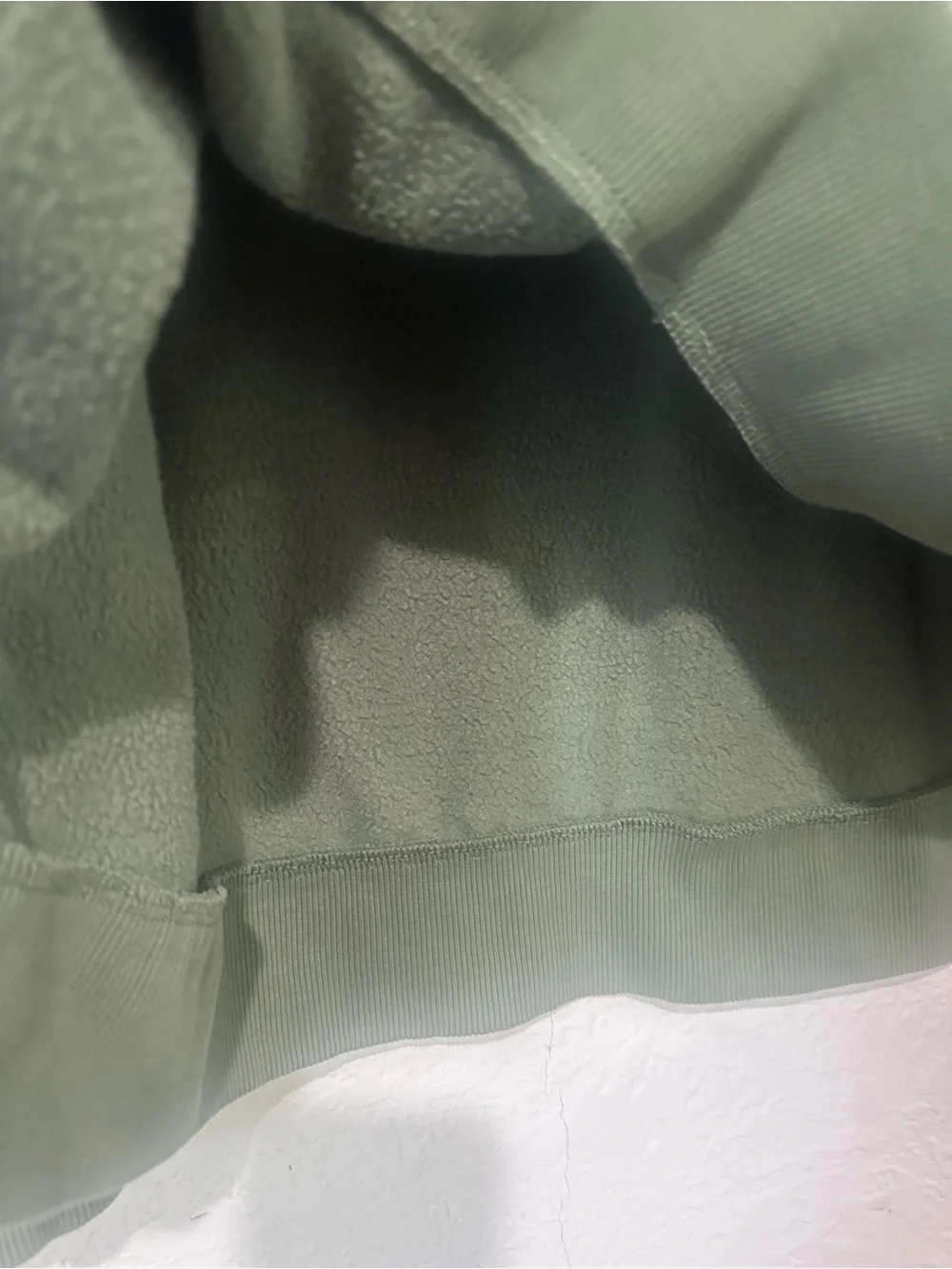 Relaxed Olive Green Crewneck Sweatshirt - Women's Hoodie Top